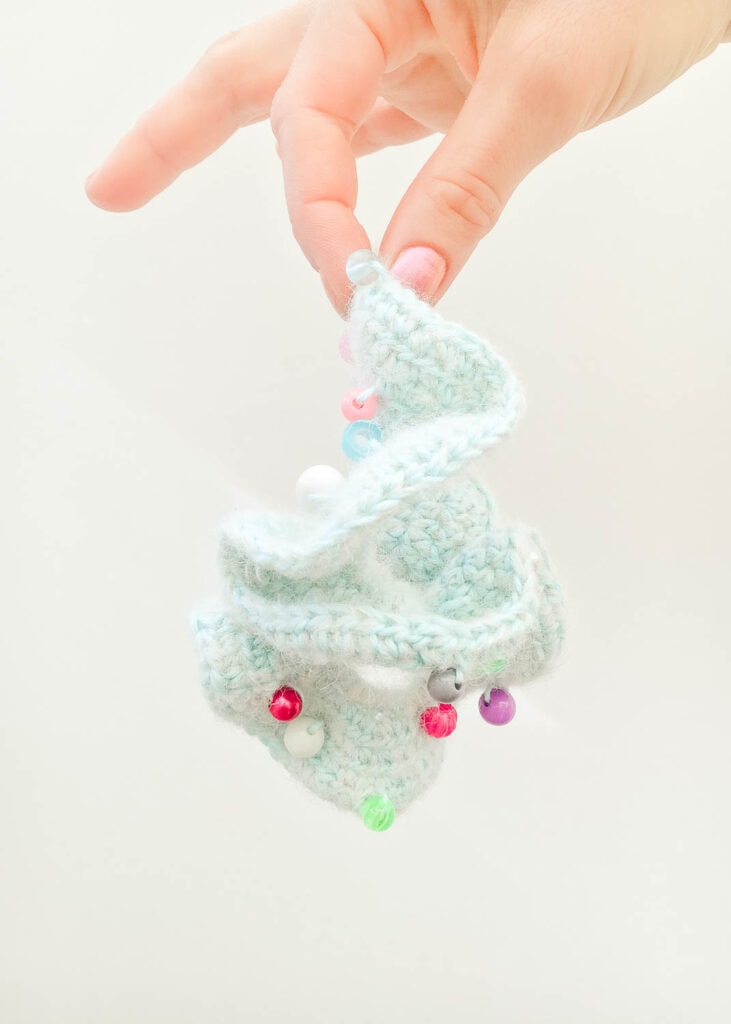 crochet hair scrunchie