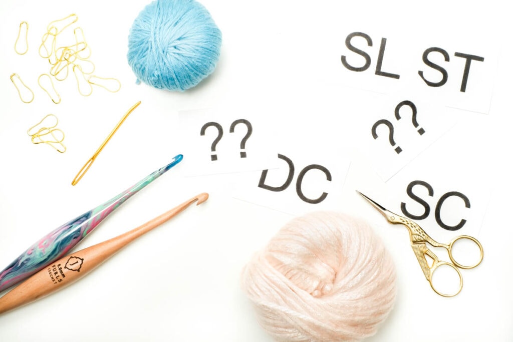 Crochet stitch abbreviation