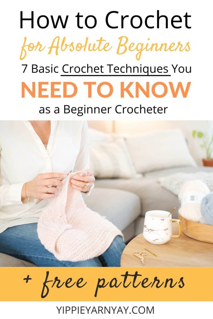 pinterest how to crochet for absolute beginners