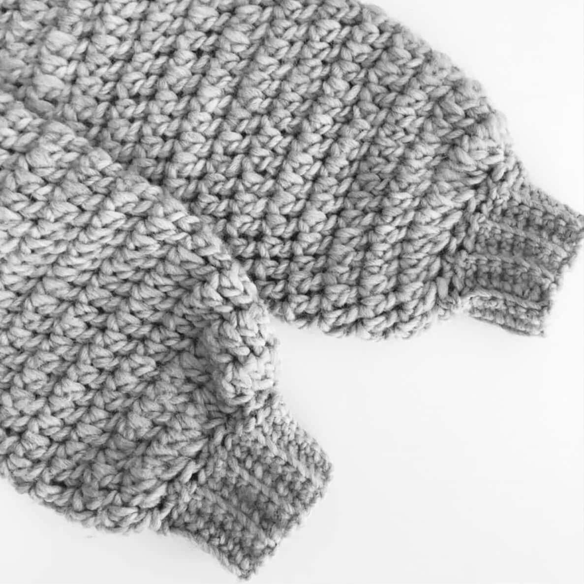 crochet a sweater for beginners