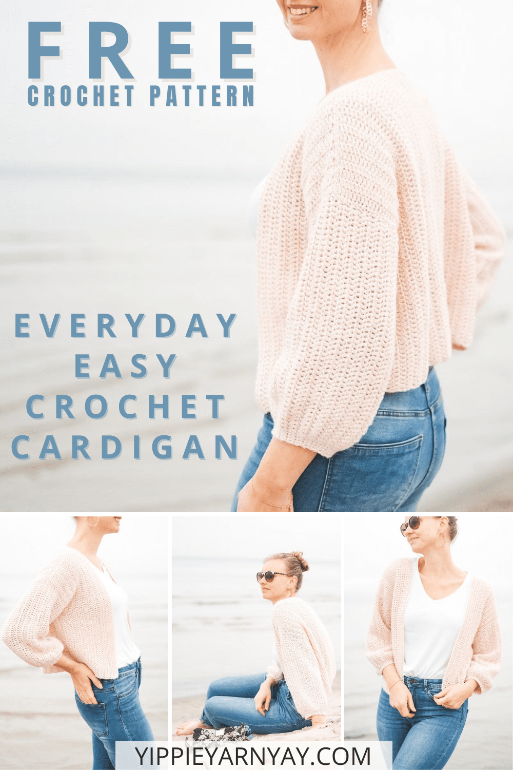 Pinterest Everyday Easy Crochet Cardigan