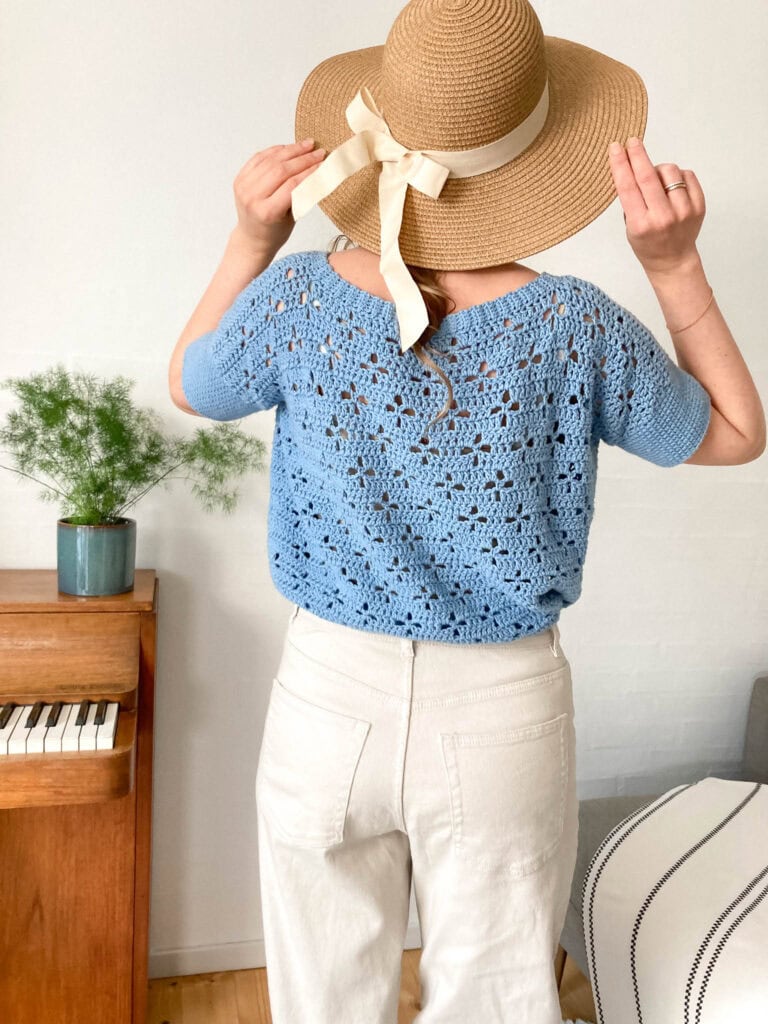 easy crochet top pattern free